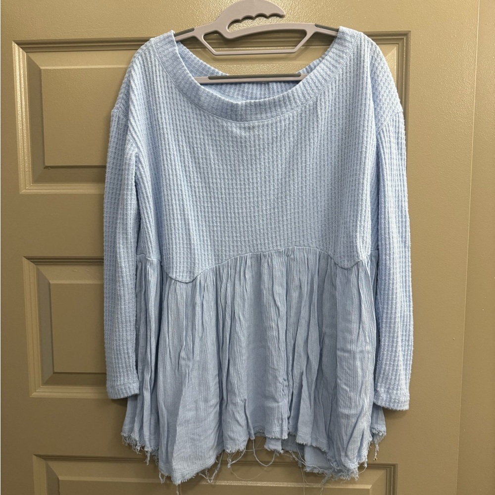 Baby blue sweater